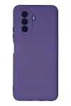 Huawei Nova Y70 Kılıf Nano içi Kadife Silikon - Mor-1