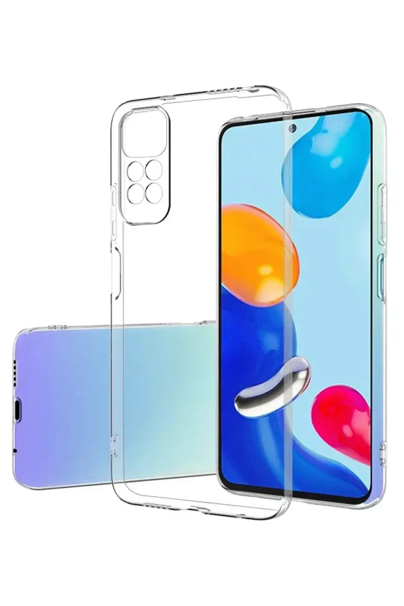 Xiao Red Note 12 Pro 4G Kılıf Lüx Şeffaf Silikon
