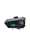 Bluetooth 5.3 Kask İçi Intercom Kulaklık 1000 m Mesafe 1000 mAh-2