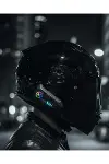 Bluetooth 5.3 Kask İçi Intercom Kulaklık 1000 m Mesafe 1000 mAh-1