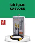 Yüksek Hızlı 65W Güç Çıkışlı Çoklu Cihaz Uyumlu Şarj Kablosu-1