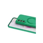 Samsung Galaxy A57 5g Regal Magsafe Standlı Kapak - Yeşil-3