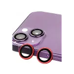 Apple iPhone 14 Plus Raze Metal Kamera Lens - Kırmızı-3