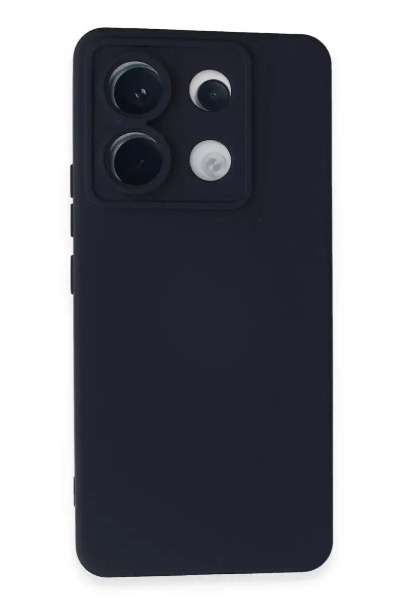Xiao Red Note 13 Pro 5G Kılıf Nano içi Kadife Silikon - Lacivert