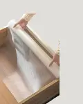 Su geçirmez kaydırmaz raflık ve çekmece astarı 3 metre-3