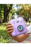 Çocuk Dijital Fotoğraf Makinesi Anında Baskı ve 4 Rulo Kağıt 5 Kalem Hediye-1