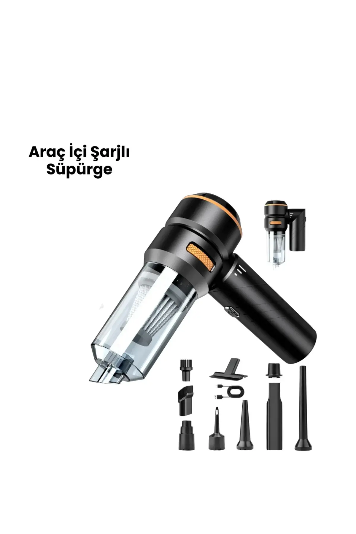 Araç İçi Pro Süpürge