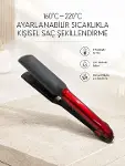 160°–220° Isı Ayarlı Saç Düzleştirici – Seyahat Tipi Hafif Model-1