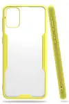 Samsung Galaxy M31 Kılıf Platin Silikon - Sarı-1