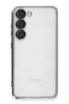 Samsung Galaxy S23 Plus Kılıf Razer Lensli Silikon - Gümüş-2