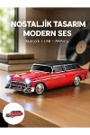Taşınabilir Klasik Araç Tasarımlı Kablosuz Hoparlör-1