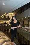Kadın Şık Model Kalp Yaka Midi Balon Kollu Abiye Elbise-2
