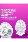 Bluetooth Hoparlör Özellikli 7 Renkli Gece Aydınlatması-2