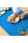 30*40 cm Hamur Matı Silikon Ölçekli Kullanımı Kolay Hamur Açma Matı-1