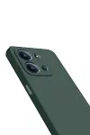 Xiao Red 15C 4G Nano içi Kadife Silikon - Koyu Yeşil-2