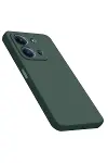 Xiao Red 15C 4G Nano içi Kadife Silikon - Koyu Yeşil-3