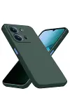 Xiao Red 15C 4G Nano içi Kadife Silikon - Koyu Yeşil-1