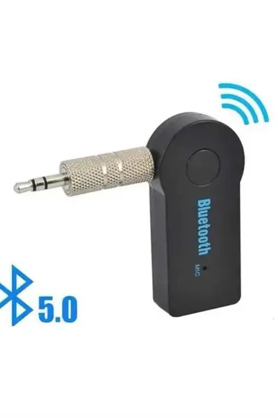 Bluetooth Araç Kiti Aux Çıkışlı Telefon Müzik Alıcı Tüm Cihazlara Uyumlu