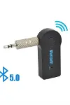 Bluetooth Araç Kiti Aux Çıkışlı Telefon Müzik Alıcı Tüm Cihazlara Uyumlu-1