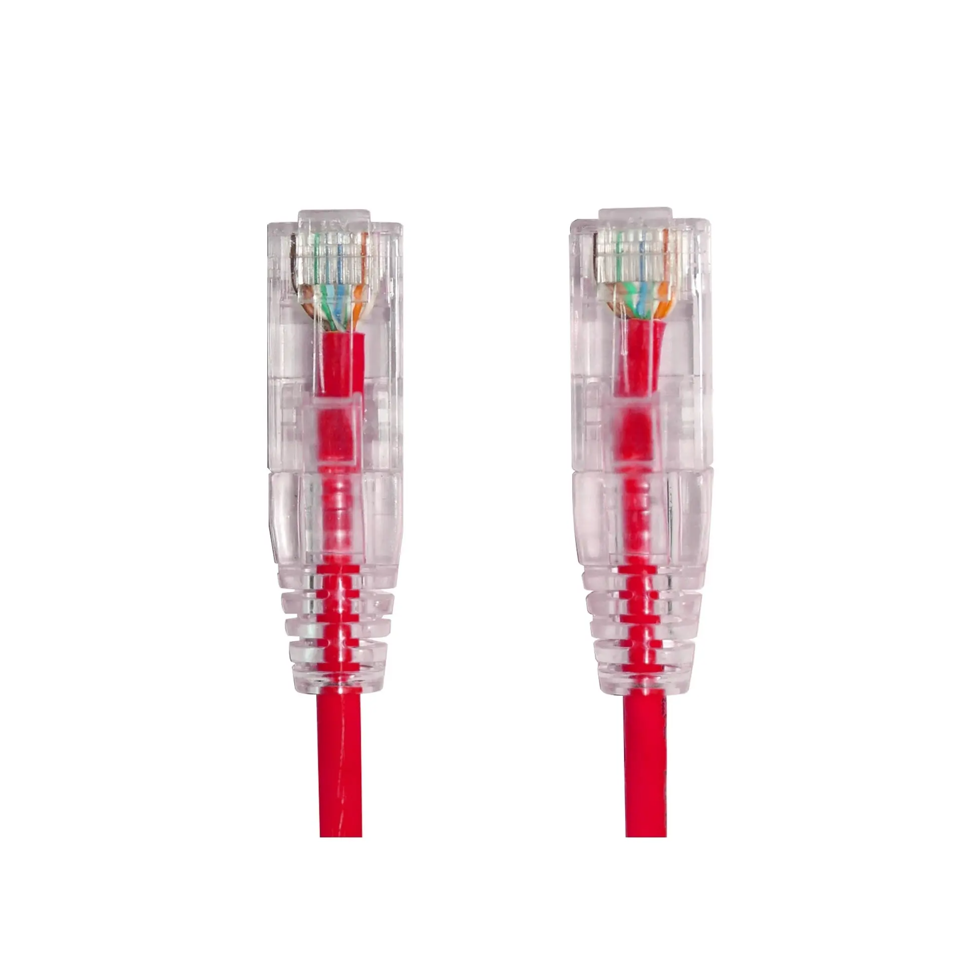 AC-602-0015 15CM UTP SLIM CAT6 PATCH KABLO KIRMIZI Cu, LSZH AWG 28