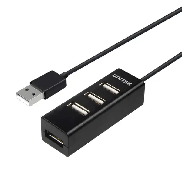 TYPE-A TO 4 PORT USB2.0 HUB 80CM KABLO (Y-2140)