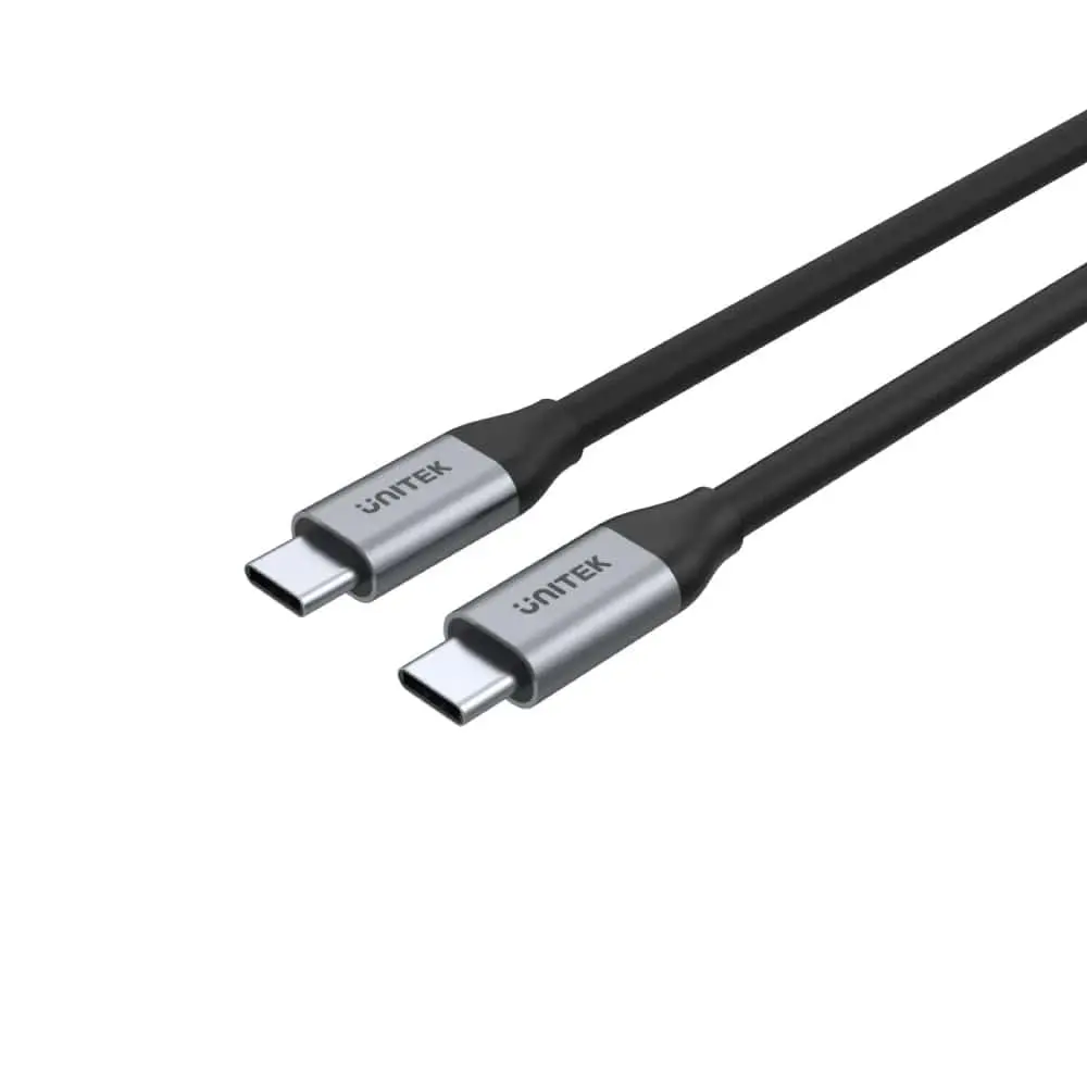 USB-C 3.2 KABLO 1MT 10GBPS, 100W PD, 4K&60Hz (C14082ABK)