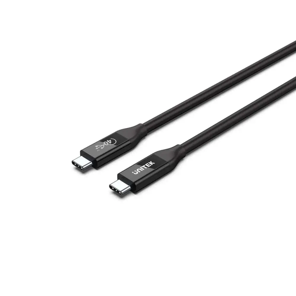 USB4 THUNDERBOLT KABLO 0.8MT 40GBPS, 8K&60Hz,100W (C14100BK-0.8M)