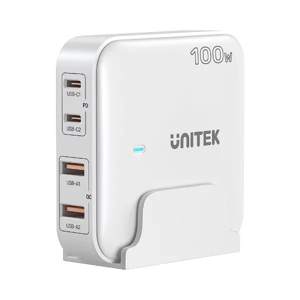 Unitek 100W Masaüstü GAN Şarjİstasyon BYZ P1229AWH