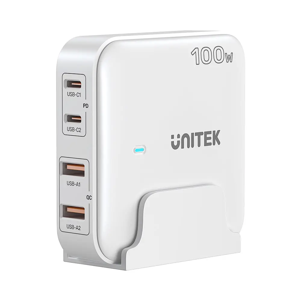 Unitek 100W Masaüstü GAN Şarjİstasyon BYZ P1229AWH
