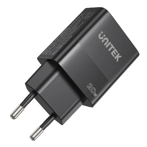 Unitek 20W Hızlı Şarj Adaptörü 1*USB-C P1124ABK-EU