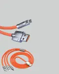 Çoklu Cihaz Dostu 120 W Hızlı Şarj Kablosu – Tek Kablo ile Her Cihaz Elinizin Altında-2
