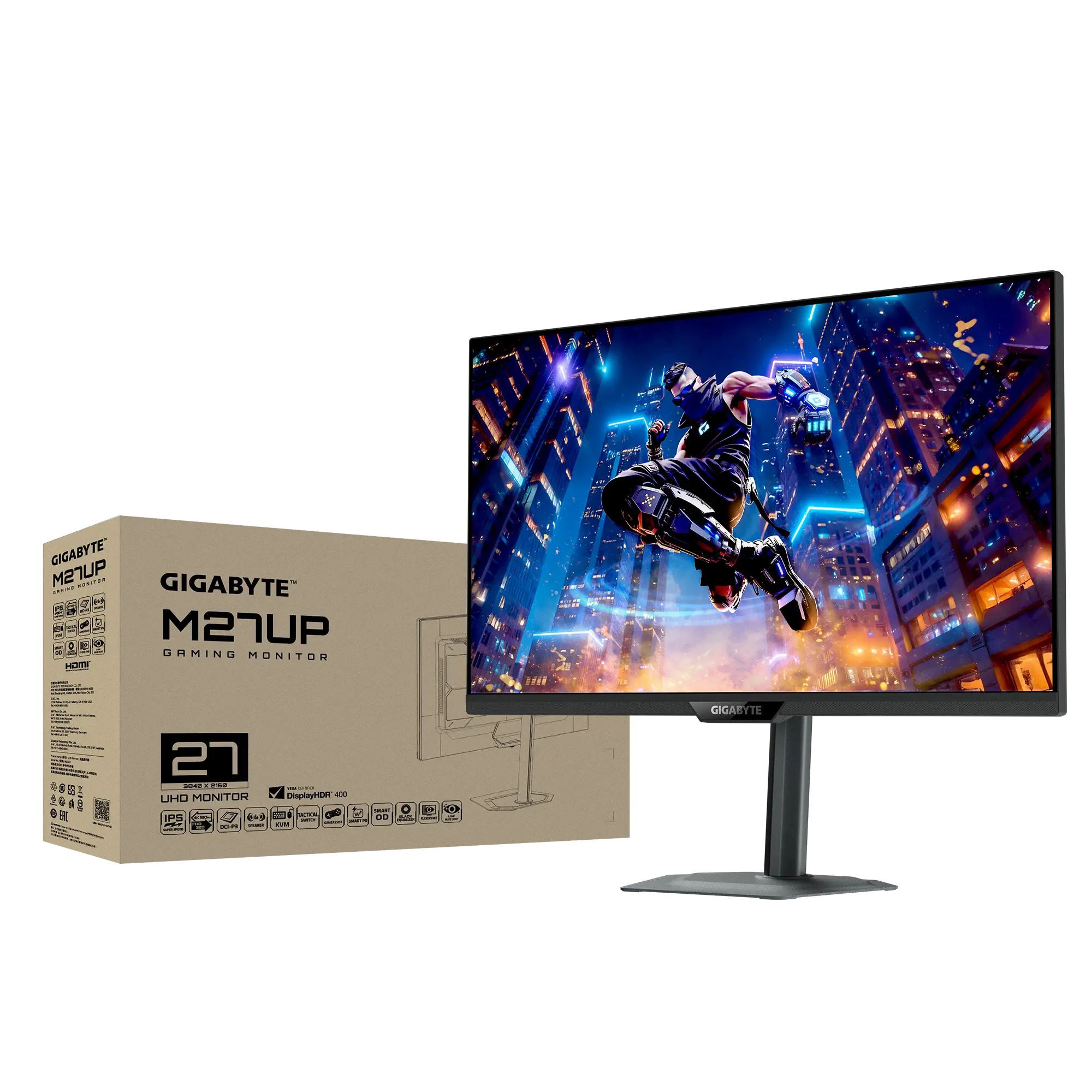 M27UP 27" 4K 160HZ FHD 320HZ 1MS MONITOR