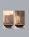 Ultra Sessiz Titanik Ge LED Işıklı Aroma Difüzörü Oda Nemlendirici-4