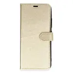 İnfinix Hot 10 Kılıf Trend S Plus Kapaklı Kılıf - Gold-2