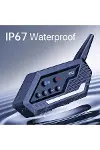 Bt62 Motosiklet Kask Kulaklığı Bluetooth Intercom 2 Intercom Bağlantılı-1