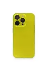 Apple iPhone 14 Pro Kılıf Armada Lensli Kapak - Sarı-2