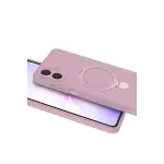 Samsung Galaxy A07 4g Regal Magsafe Standlı Kapak - Açık Pembe-4