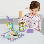 Skip Hop Zoo Pipetli Paslanmaz Çelik Suluk 350 ml Unicorn-5