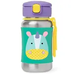 Skip Hop Zoo Pipetli Paslanmaz Çelik Suluk 350 ml Unicorn-1