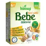 Hünnap Keçisütlü Vitaminli Bebe Bisküvisi 400 Gr-1