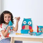 Skip Hop Zoo Paslanmaz Çelik Termos 325 ml Baykuş-3