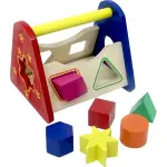 PlayWood Ahşap Eğitici Bul Tak Şekiller-389-2