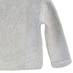 Andywawa AC24333 Basic Bebe Ceket Grey Melange-4