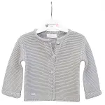 Andywawa AC24333 Basic Bebe Ceket Grey Melange-1