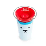 Munchkin Mucize 360° Wildlove Alıştırma Bardağı 12 Ay+ 266 ml Kutup Ayısı-3