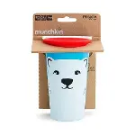 Munchkin Mucize 360° Wildlove Alıştırma Bardağı 12 Ay+ 266 ml Kutup Ayısı-5