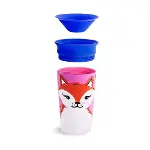 Munchkin Mucize 360° Wildlove Alıştırma Bardağı 12 Ay+ 266 ml Tilki-2