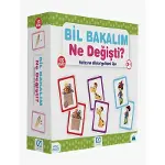Games Bil Bakalım Ne Değişti? Hafıza ve Dikkat Gelişim Kartı 55 Kart 5109-1