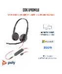 Poly BW 3225 USB-C HS +3.5mmP +USB-C/A-5