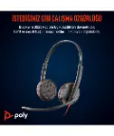 Poly BW 3225 USB-C HS +3.5mmP +USB-C/A-56